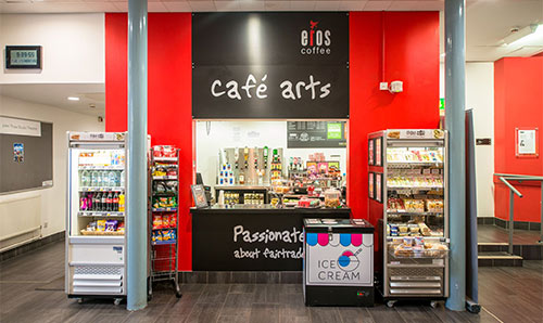 Cafe Arts in the Martin Harris Centre